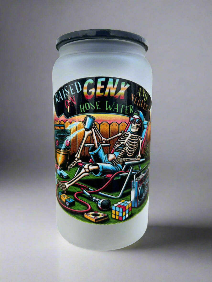 16oz Gen X Glass Tumbler