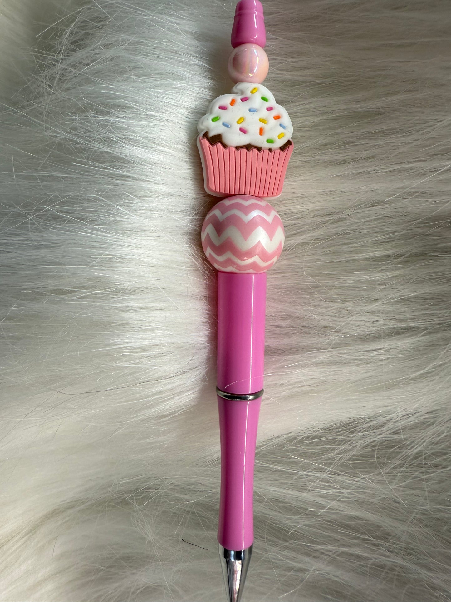 Pink Cupcake Pen