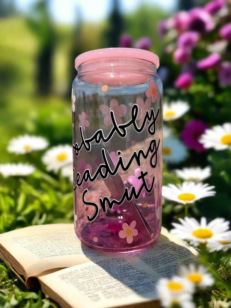 20oz Reading Smut Glass Can