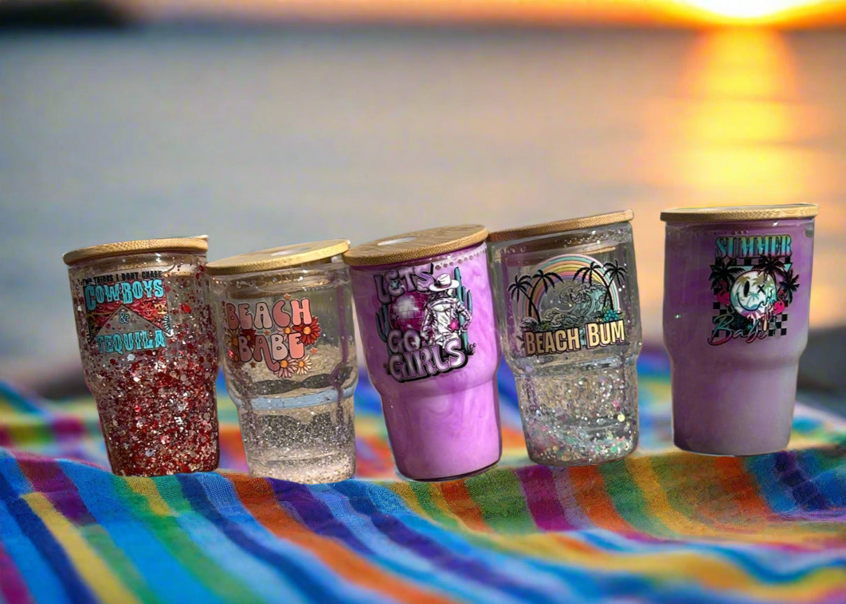 4oz Snowglobe Shots Glasses