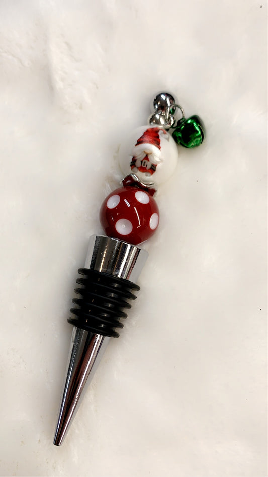 Gnomie Christmas Wine Stopper