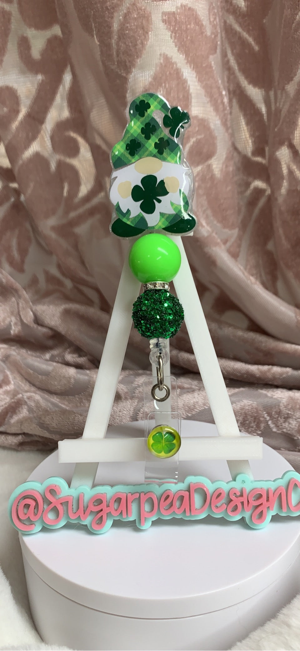 Shamrock Gnome Badge Reel