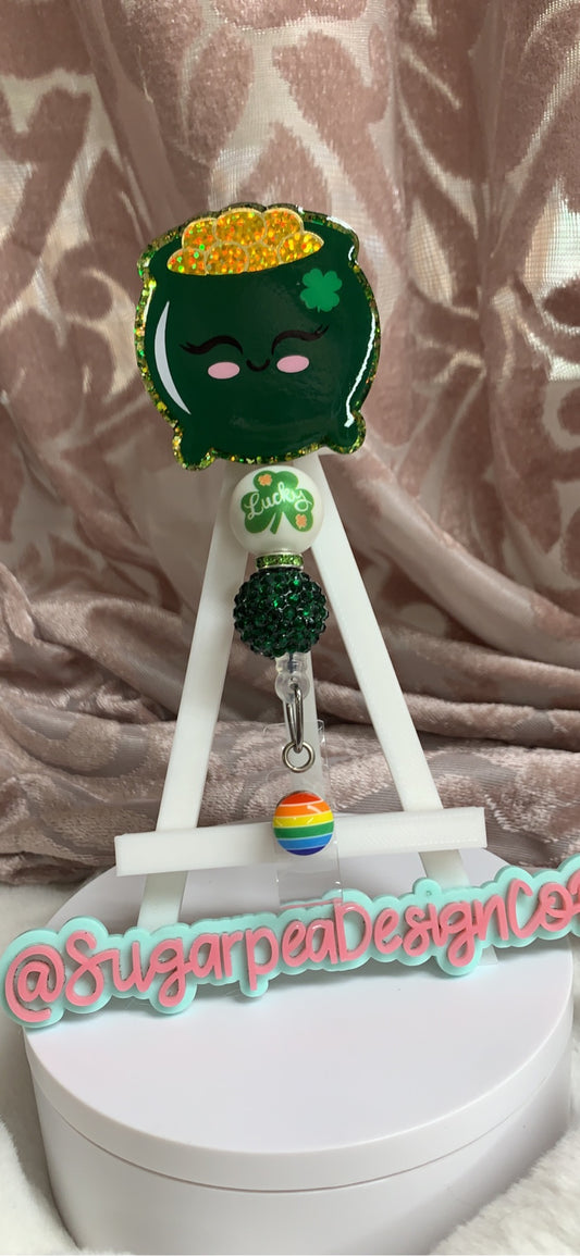 Pot ‘O Gold Badge Reel