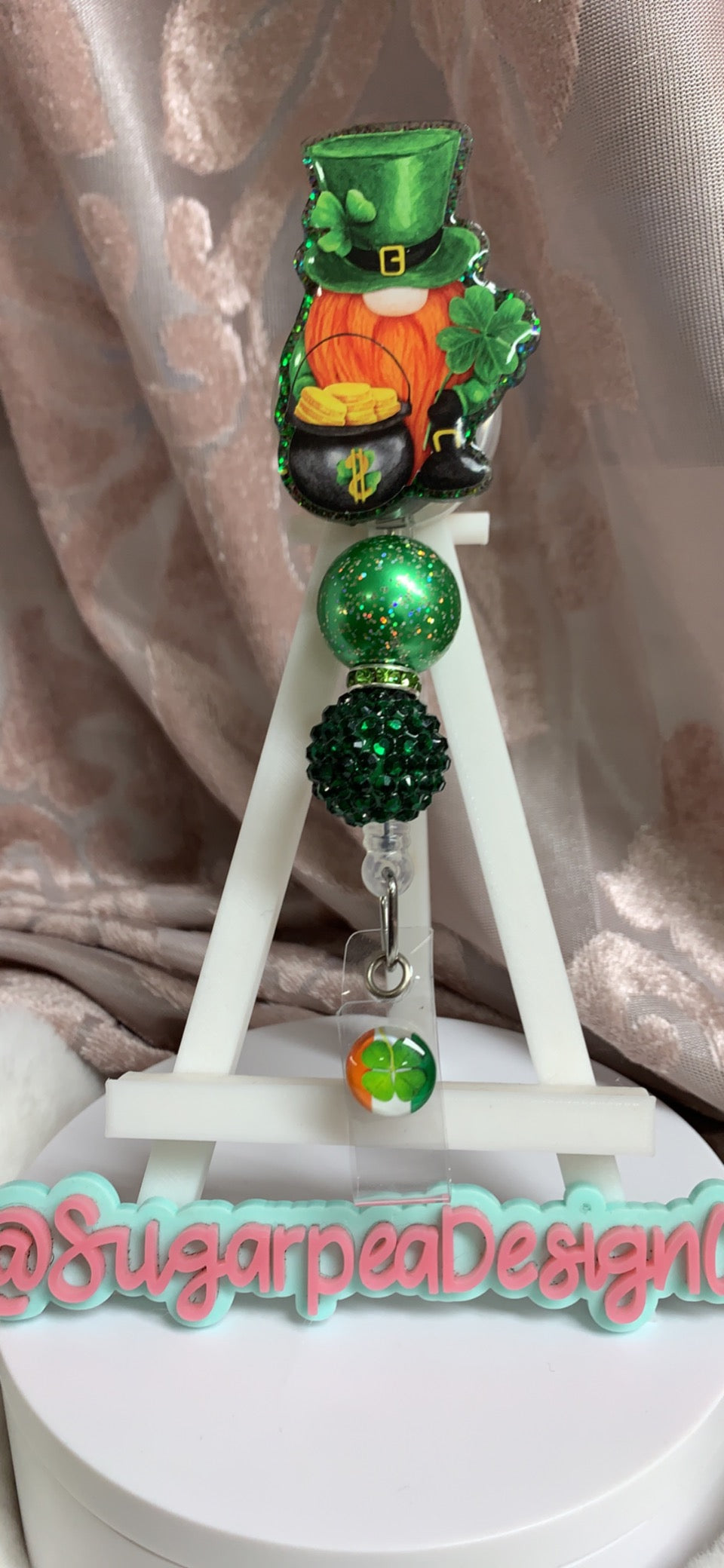 Leaping Leprechaun Badge Reel